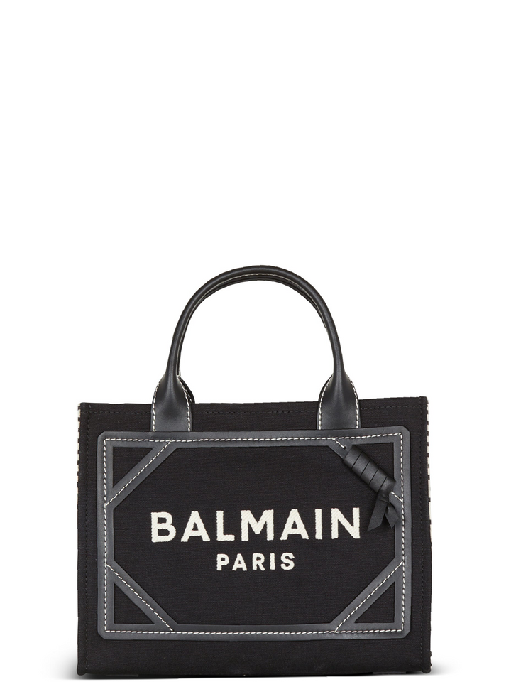 Balmain_B-Army_Shopper_Small_Monogram_Black