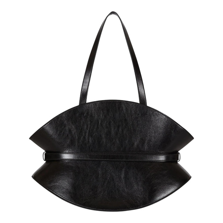 Club21 - Balmain - Shuffle Medium Calfskin Bag - HANDBAGS - Black