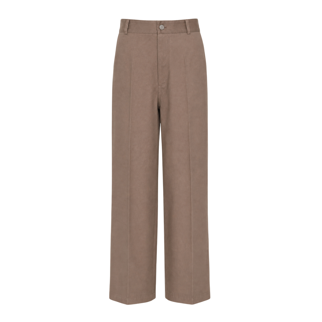 Barrel Poly Cotton Pants