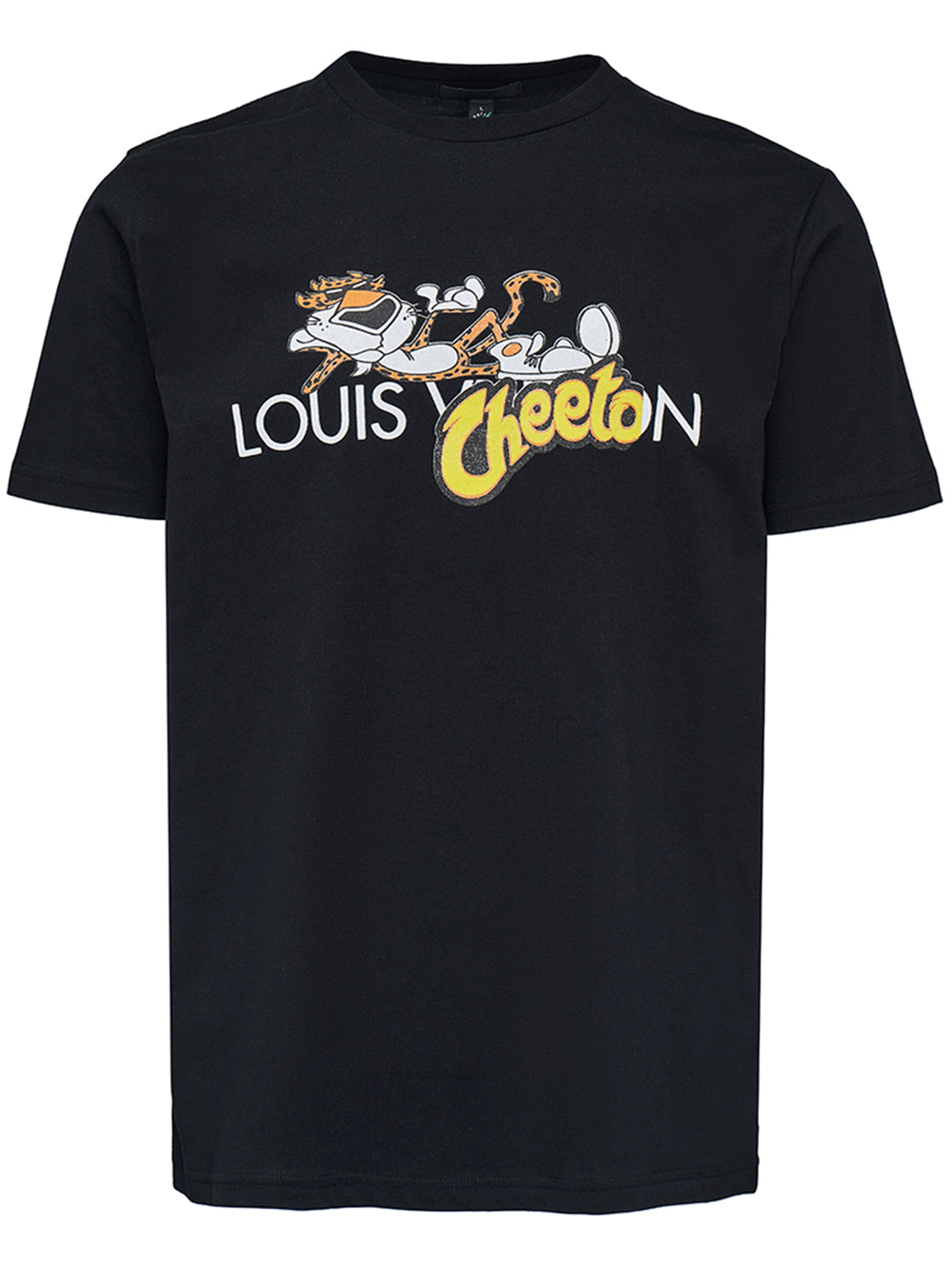 Black-Score-Unisex-Classic-Crew-Neck-Louis-Cheeton-T-Shirt-Black-1