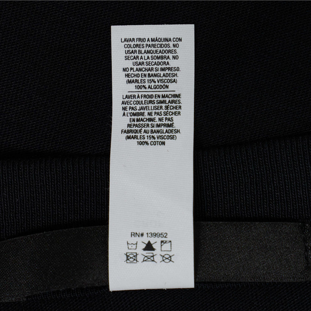 Club21 - Black Score - Cropped T-Shirt - TEES - Black