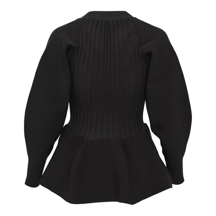 Club21 - CFCL - Pottery Puff Sleeve Cardigan - CARDIGANS - Black
