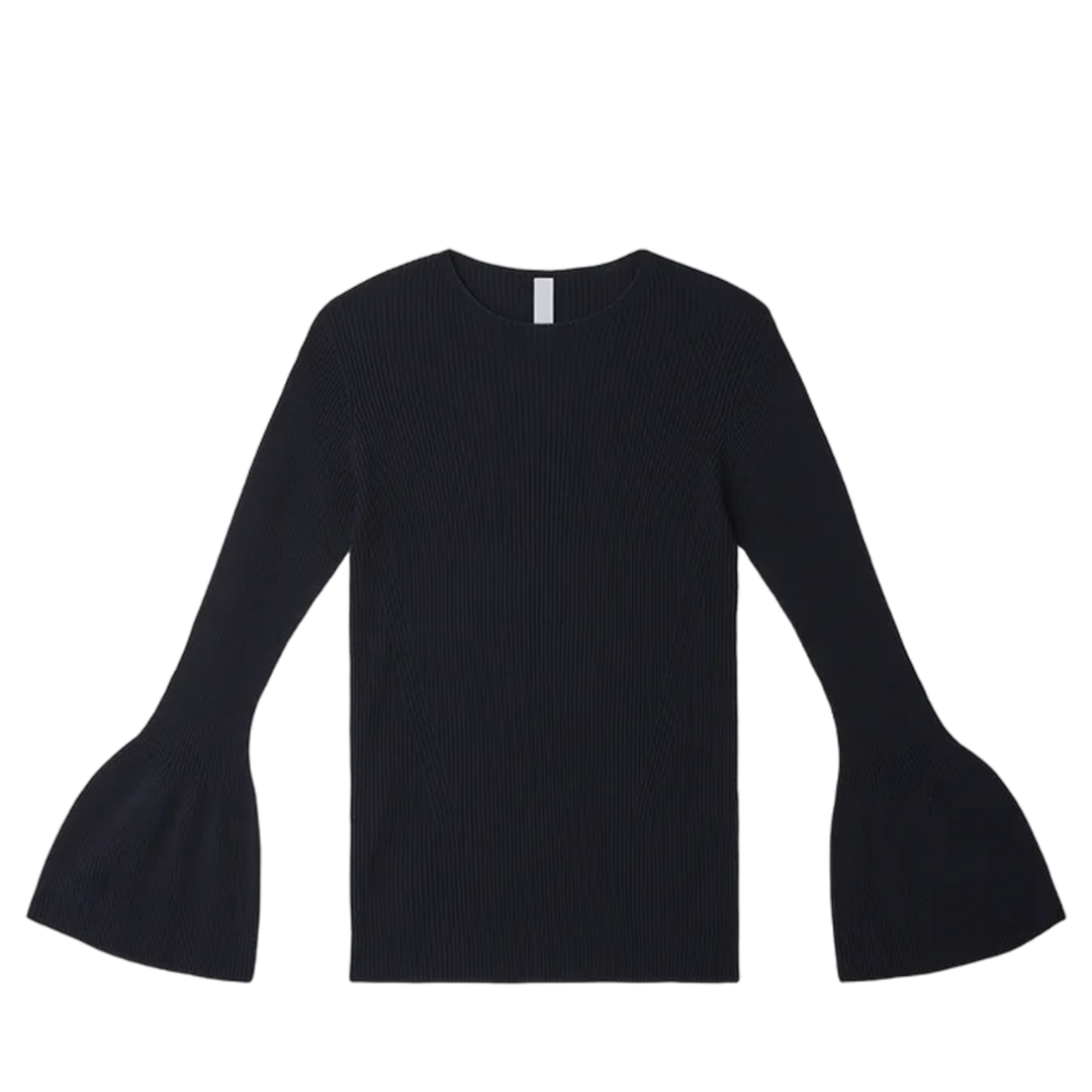 CFCL_SoftPortraitBellSleeveTop_Navy