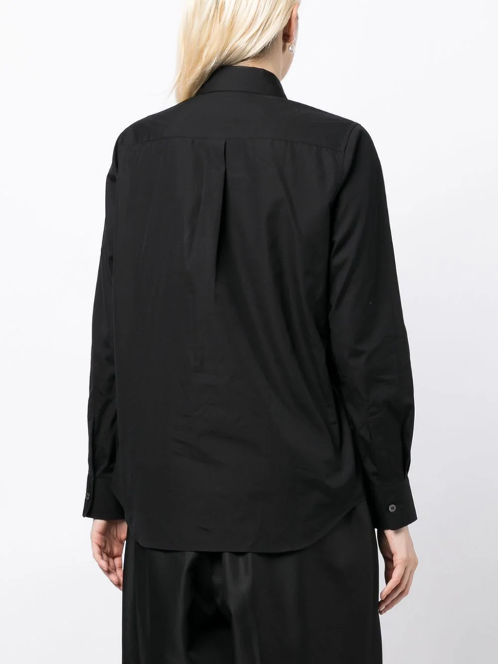 COMME-des-GARCONS-Folded-Front-Shirt-Black-4