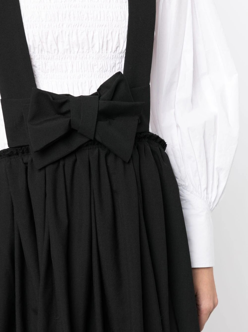 COMME-des-GARCONS-GIRL-Ribbon-Front-Wool-Pinafore-Black-5