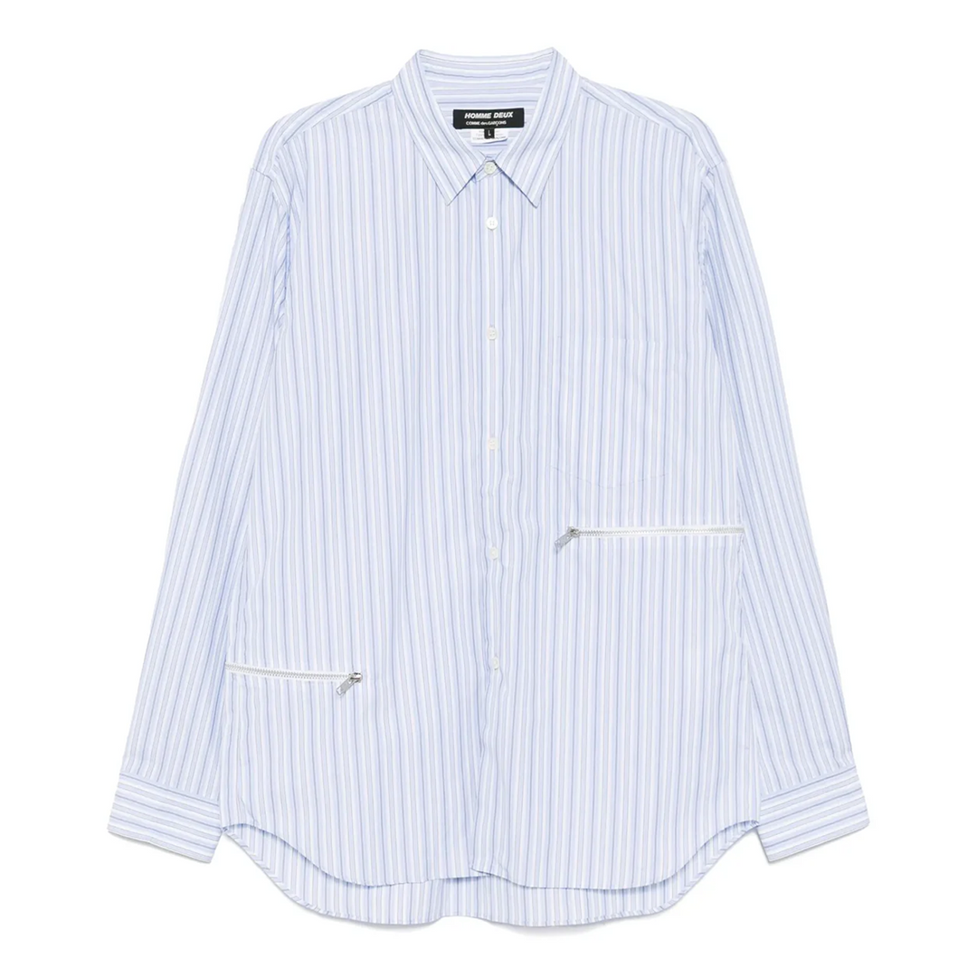 Cotton Broad Stripe Shirt