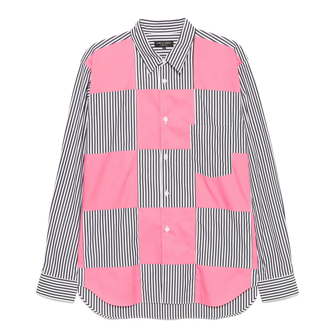 Cotton Broad Stripe X Cotton Blouse