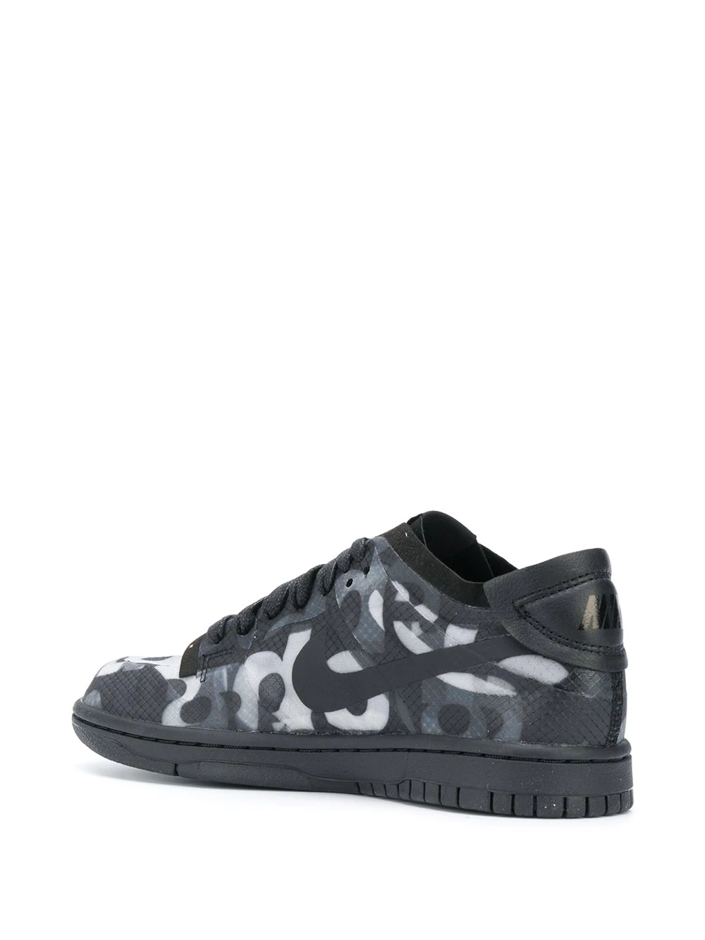 COMME des GARCONS Nike Cdg Words Transparent Dun Sneakers Black 3