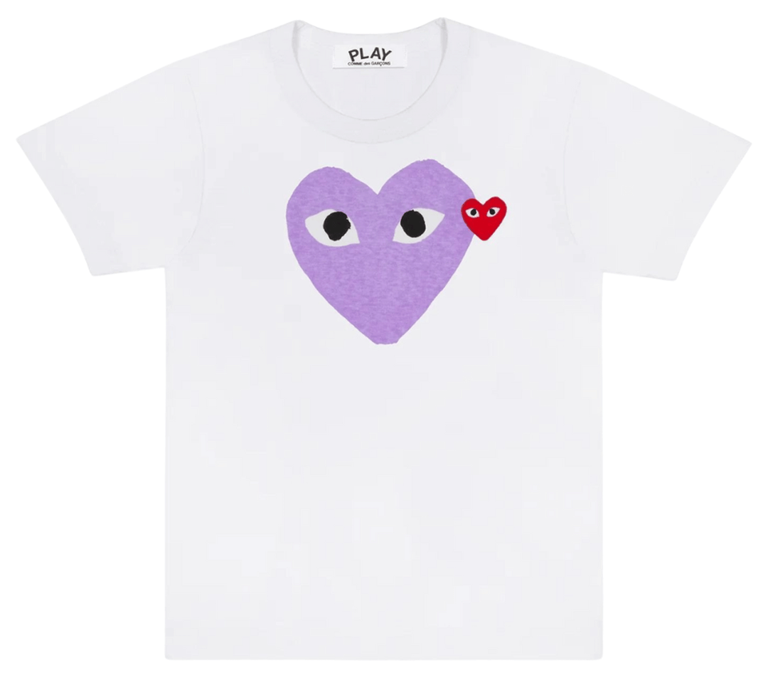 COMME-des-GARCONS-PLAY-Candy-Heart-Tee-Women-Purple-1