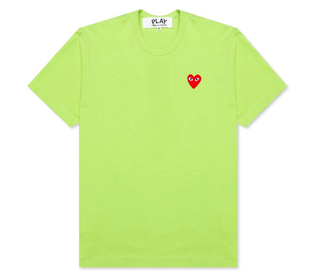 Light Green Tee With Red Emblem Women