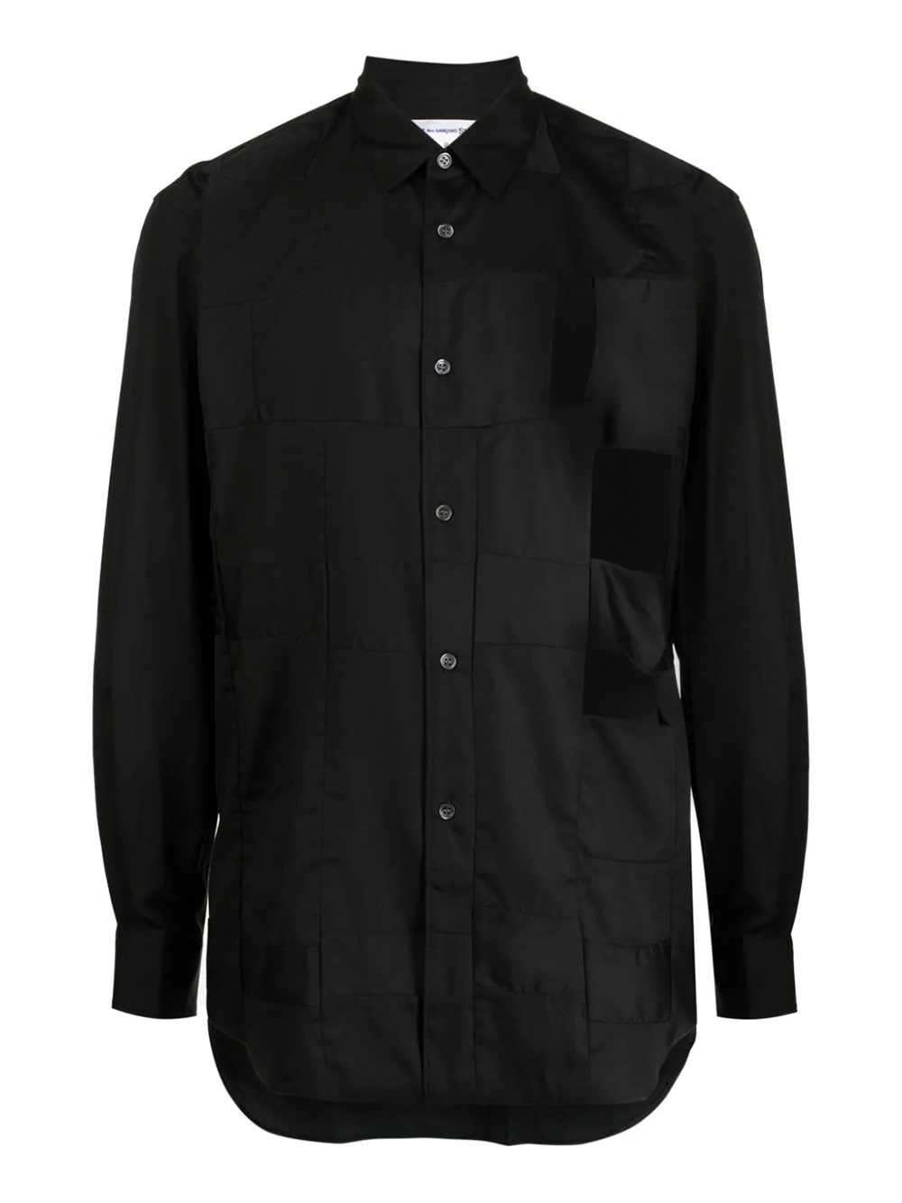 COMME des GARCONS SHIRT Hollow Out Shirt Black 1