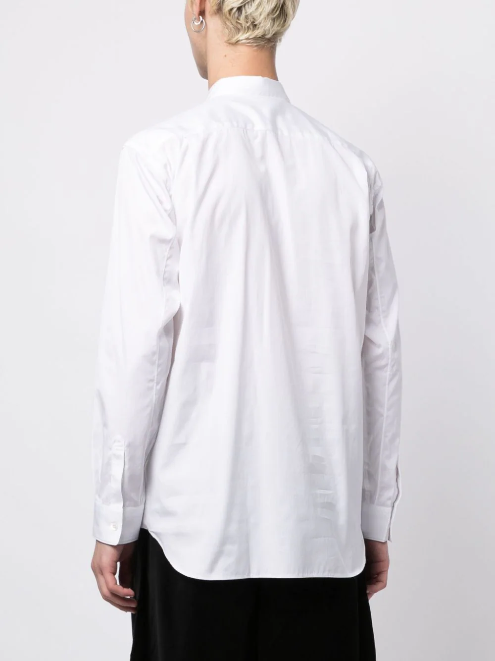 COMME-des-GARCONS-SHIRT-Hollow-Out-Shirt-White-4