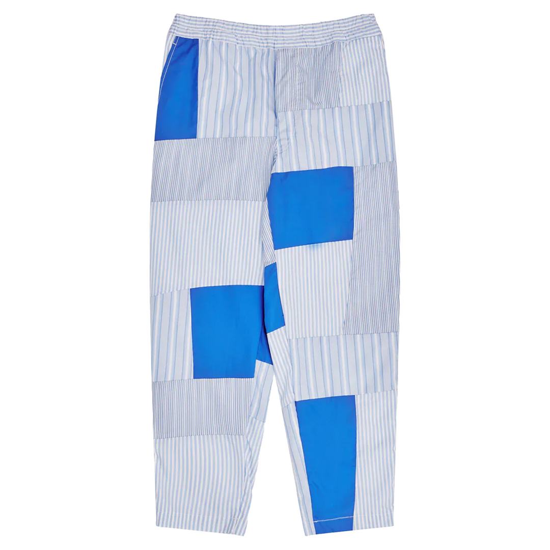 Yarn Dyed Cotton Stripe Poplin Pants