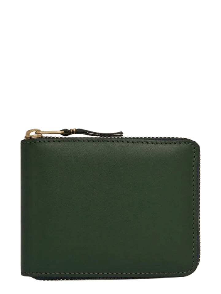 COMME-des-GARCONS-WALLET-Classic-Leather-Line-U-Zip-Wallet-Green-1