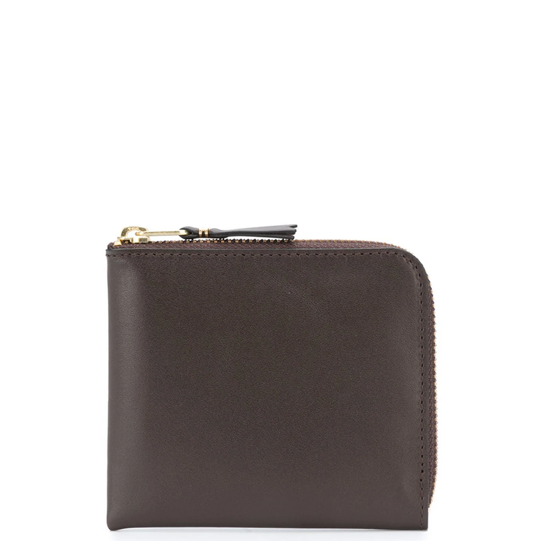 Classic Leather L-Shape Zip Wallet