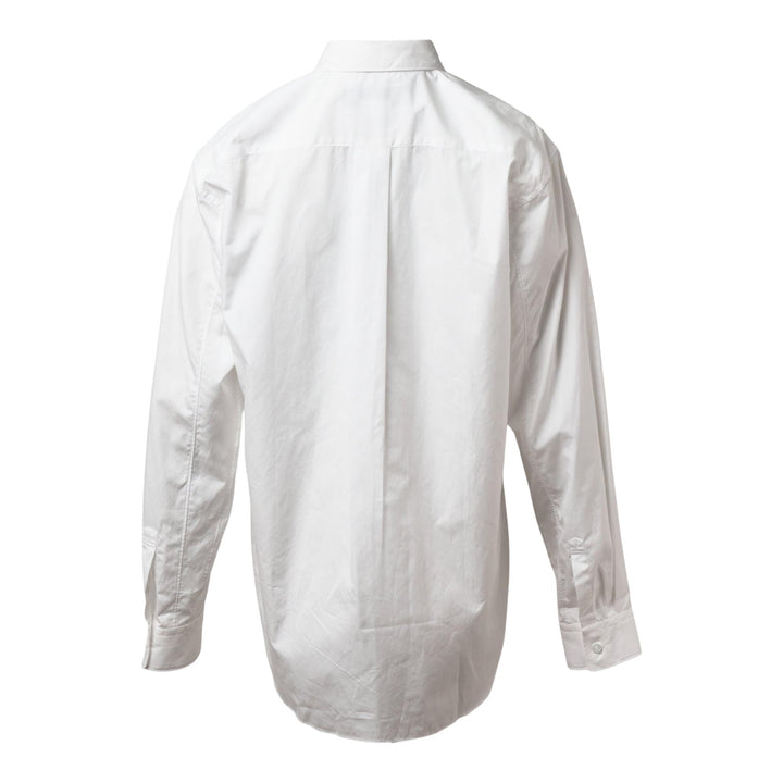 Club21 - COMME des GARCONS BLACK - Cotton Studs Long Sleeve Shirt - SHIRTS - White