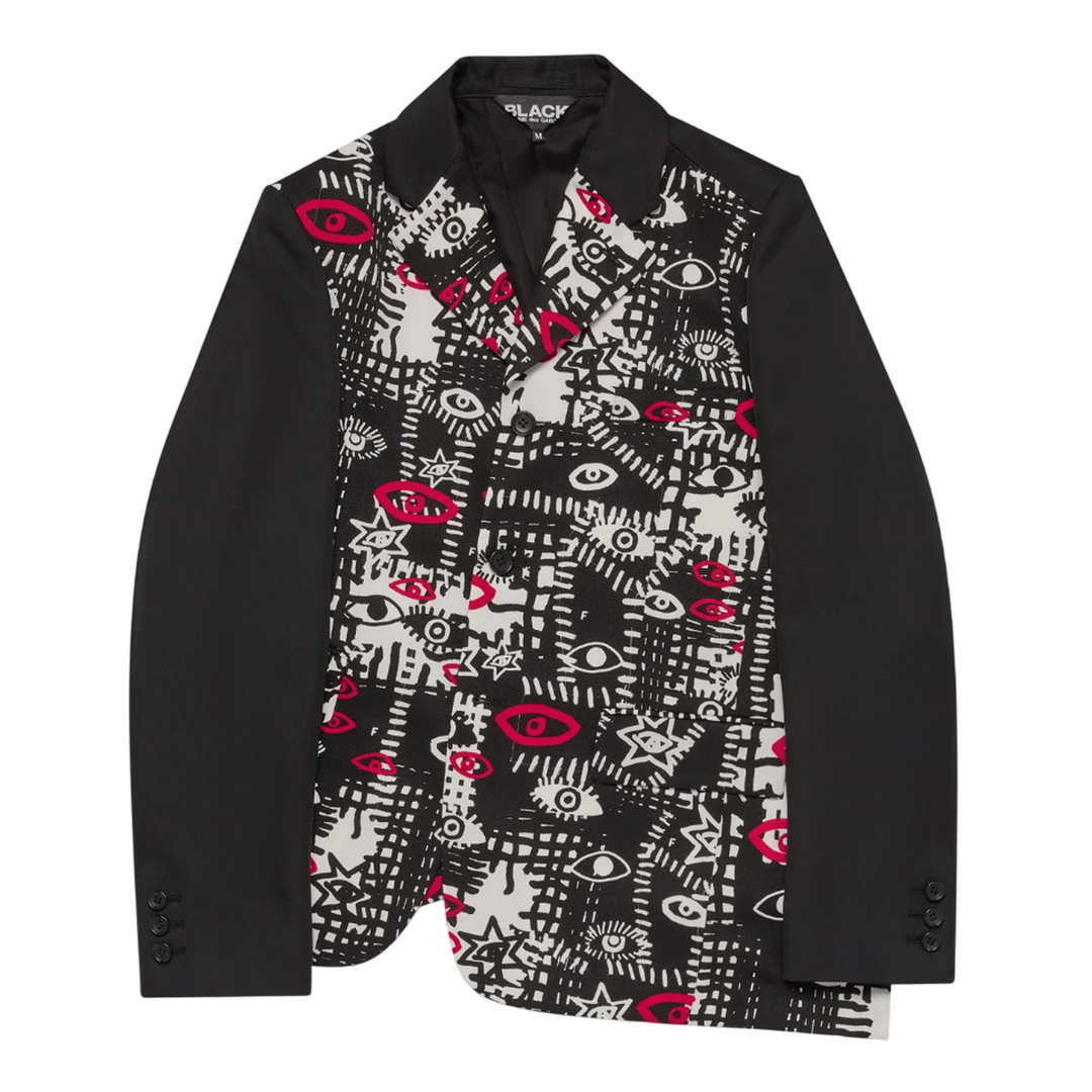 Filip Pagowski Print Collar Blazer