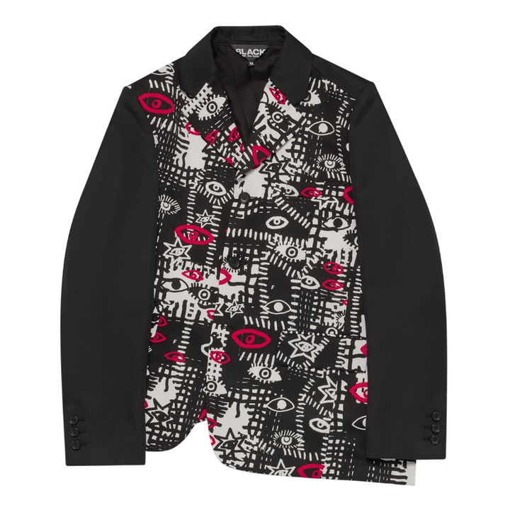 Filip Pagowski Print Collar Blazer