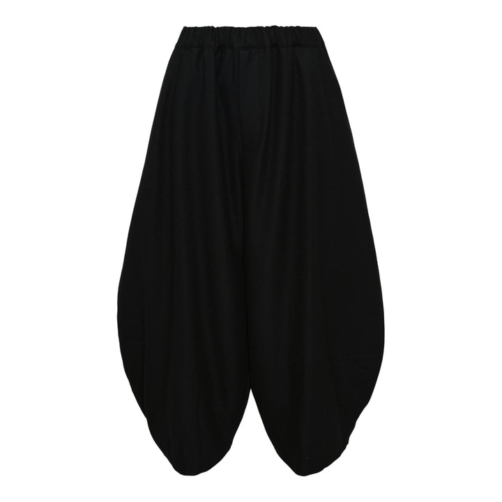 Club21 - COMME des GARCONS BLACK - Wool/Nylon Flannel Balloon Pants - PANTS - Black