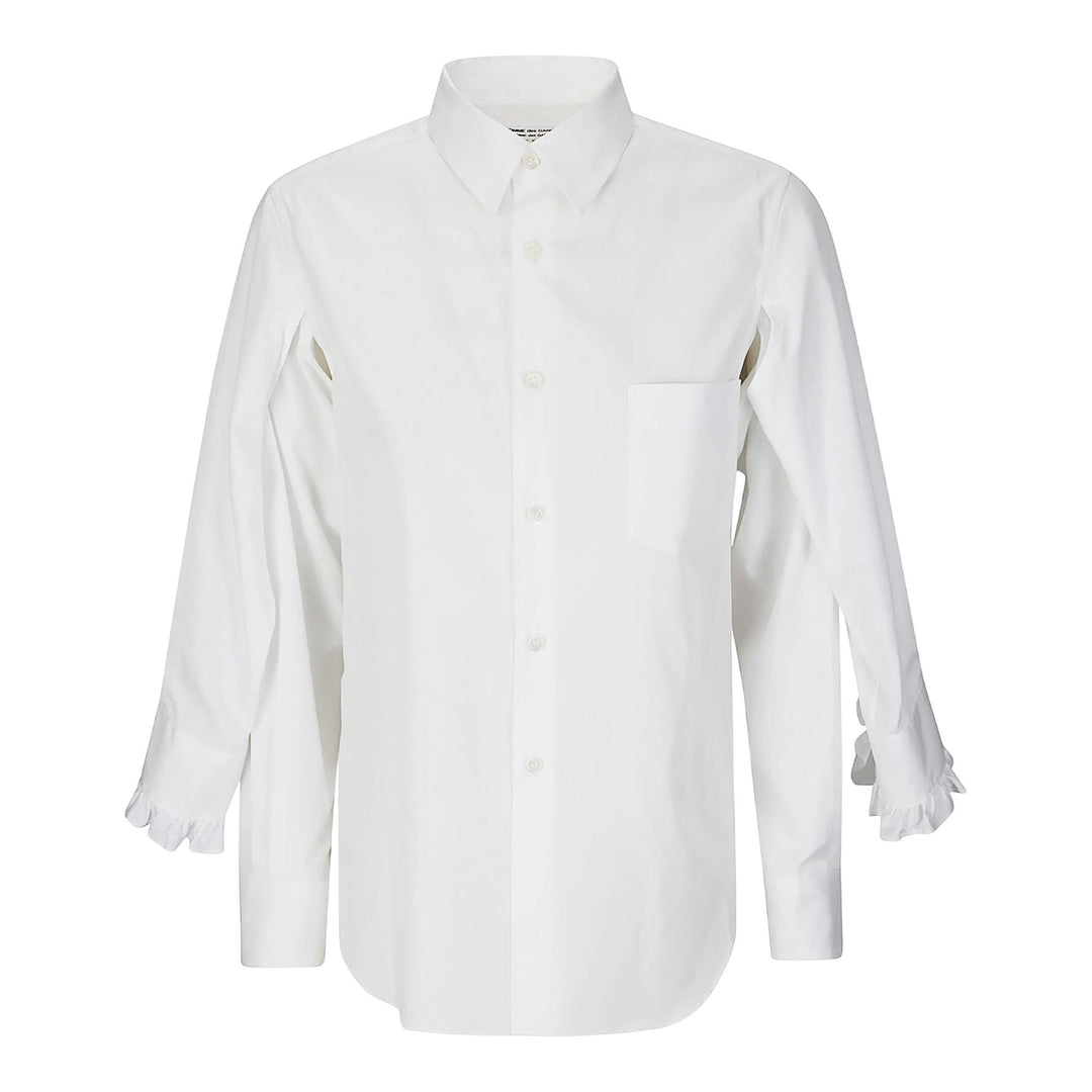 Club21 - COMME des GARCONS COMME des GARCONS - Cotton Broad Shirt - SHIRTS - White