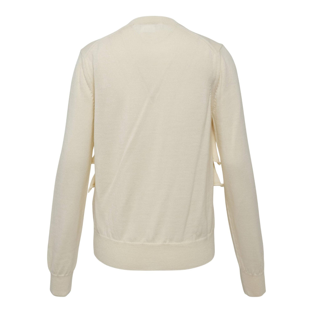 Club21 - COMME des GARCONS COMME des GARCONS - Frilled Cardigan - CARDIGANS - Off-White