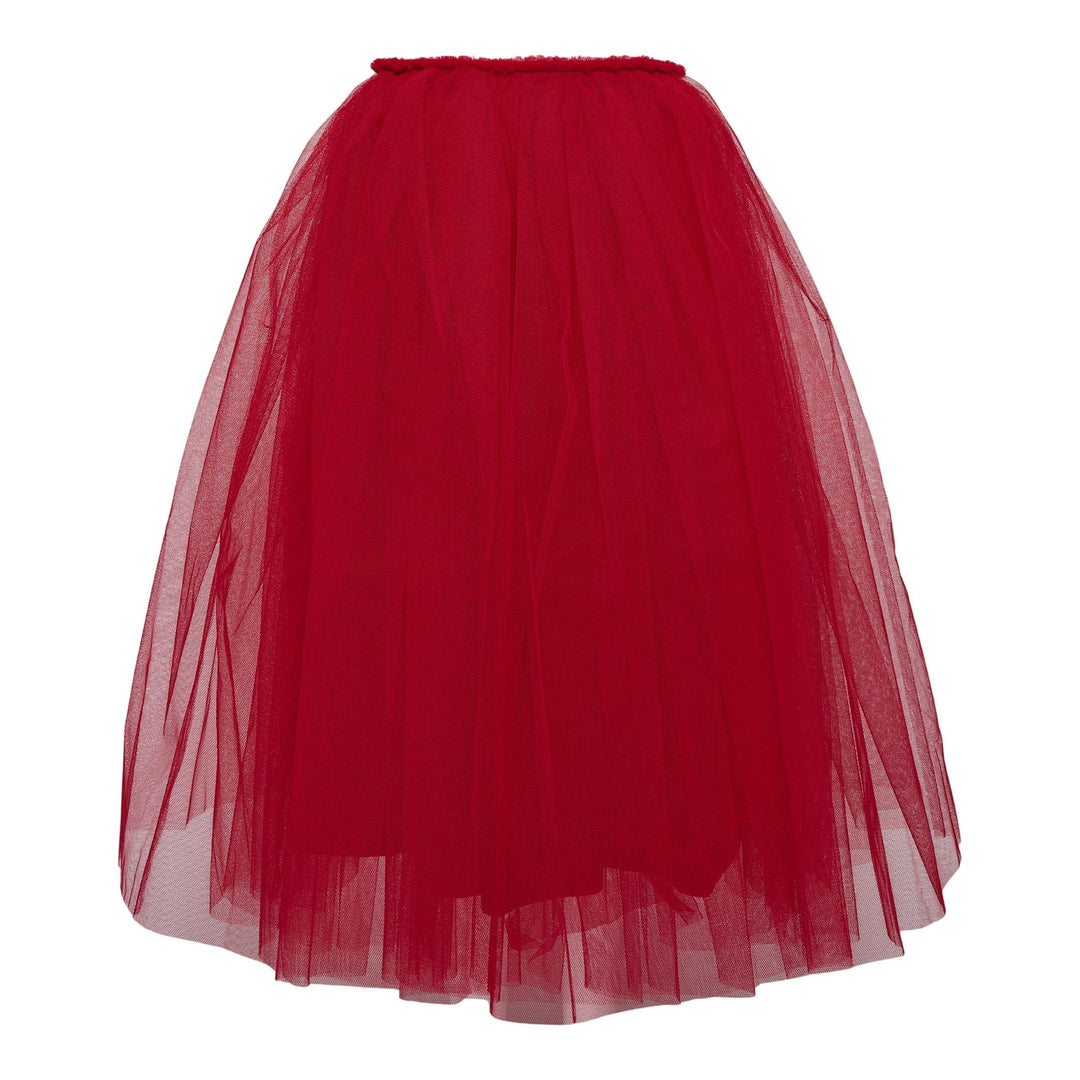 Club21 - COMME des GARCONS COMME des GARCONS - Hard Tulle Basic Skirt - SKIRTS - Red