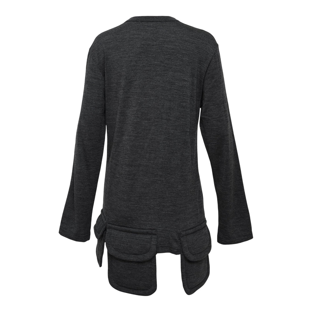 Club21 - COMME des GARCONS COMME des GARCONS - Pocket Hem Tee - KNIT TOPS - Grey