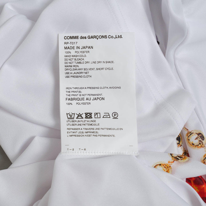Club21 - COMME des GARCONS COMME des GARCONS - Polyster Jersey A Pattern Long Sleeve Tee - TEES - Print
