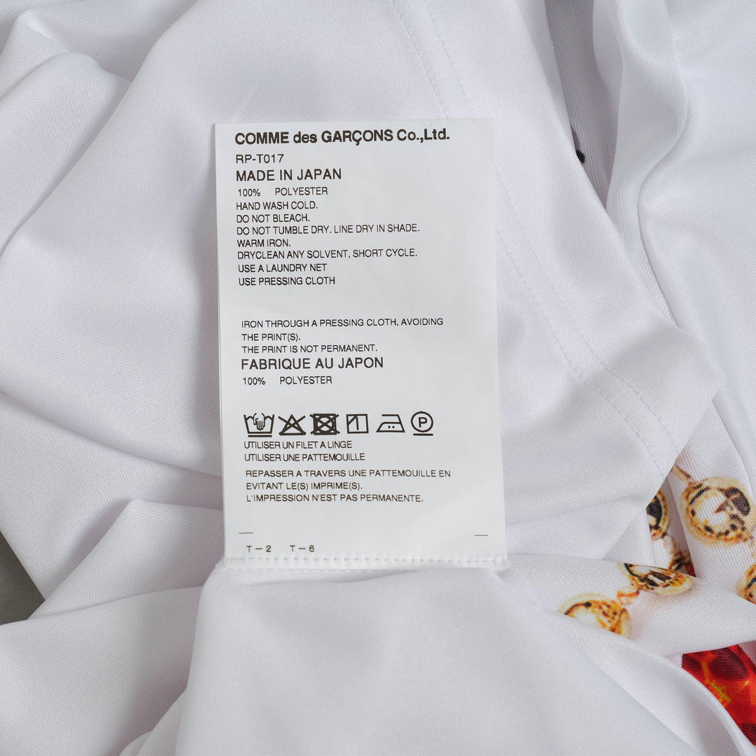 Club21 - COMME des GARCONS COMME des GARCONS - Polyster Jersey B Pattern Long Sleeve Tee - TEES - Print