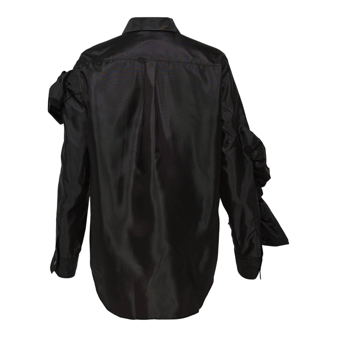 Club21 - COMME des GARCONS COMME des GARCONS - Sleeve Bowknot Blouse - BLOUSES - Black