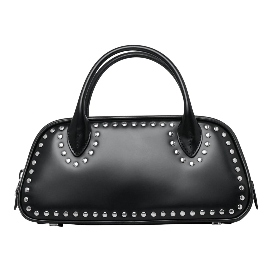 Club21 - COMME des GARCONS - Corti Handbag Small  Studs - TOP HANDLE - Black