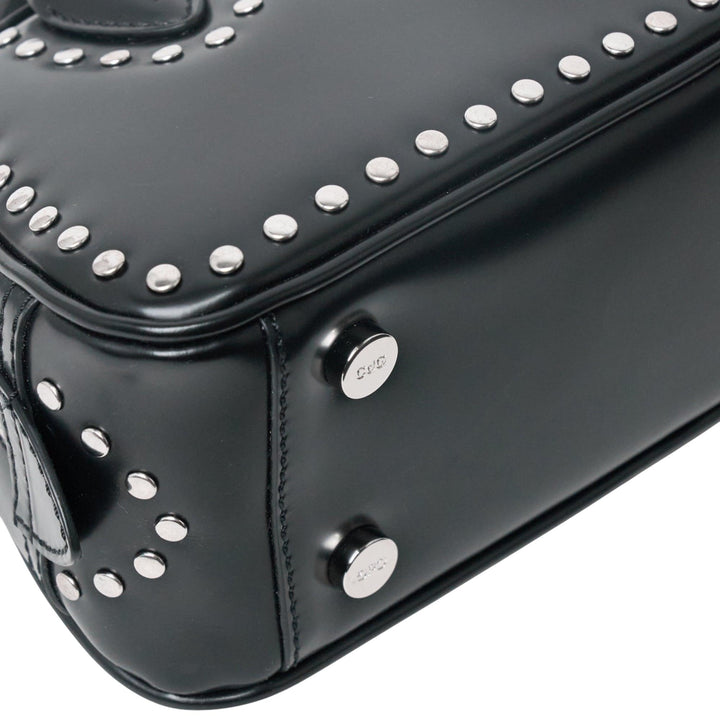 Club21 - COMME des GARCONS - Corti Handbag Small  Studs - TOP HANDLE - Black