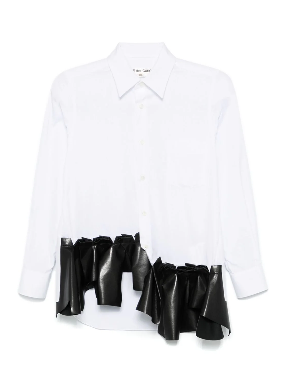 COMME_des_GARCONS_Cotton_Broad_Blouse_White