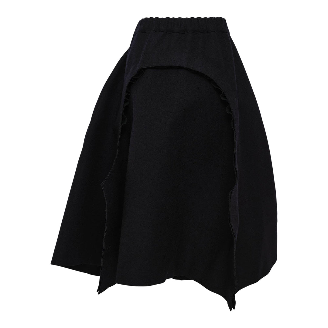 Club21 - COMME des GARCONS - Flannel Medium Skirt - SKIRTS - Navy