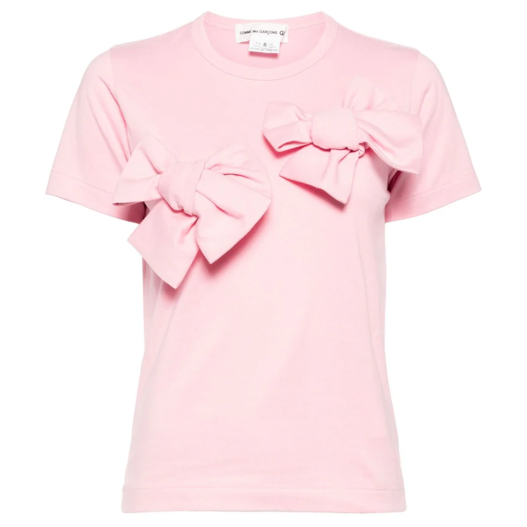 COMME_des_GARCONS_GIRL_Motif_Patch_T-Shirt_Pink