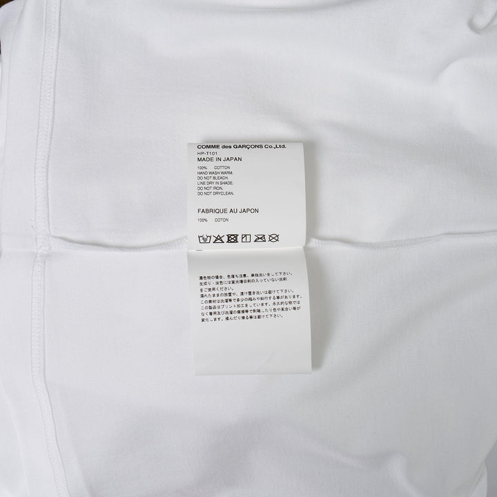 Club21 - COMME des GARCONS HOMME - Cotten Jersey Tee - TEES - White