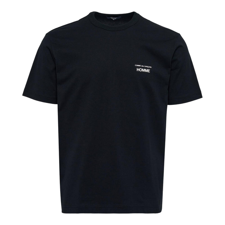 Club21 - COMME des GARCONS HOMME - Cotton Jersey Garment Print T-Shirt - TEES - Black