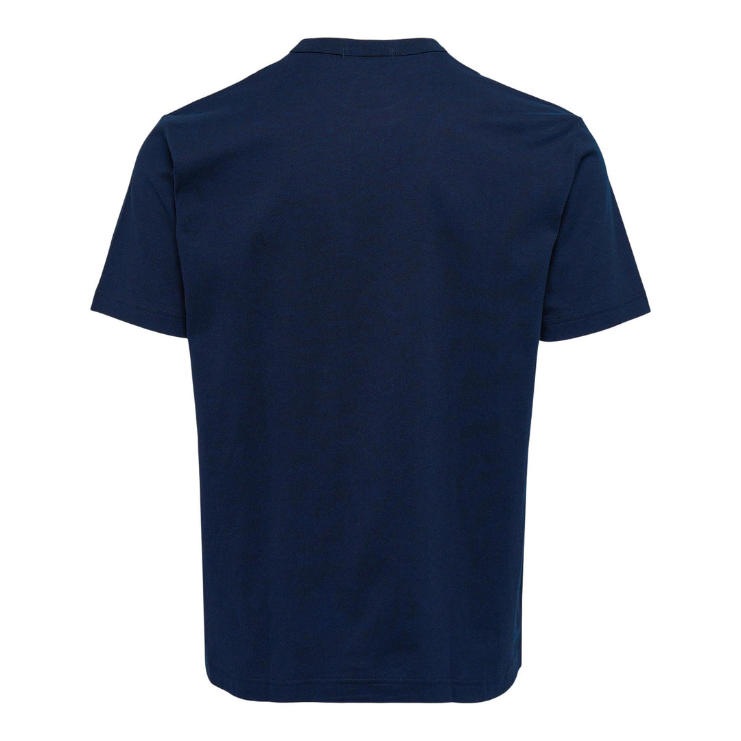 Club21 - COMME des GARCONS HOMME - Cotton Jersey Garment Print T-Shirt - TEES - Navy