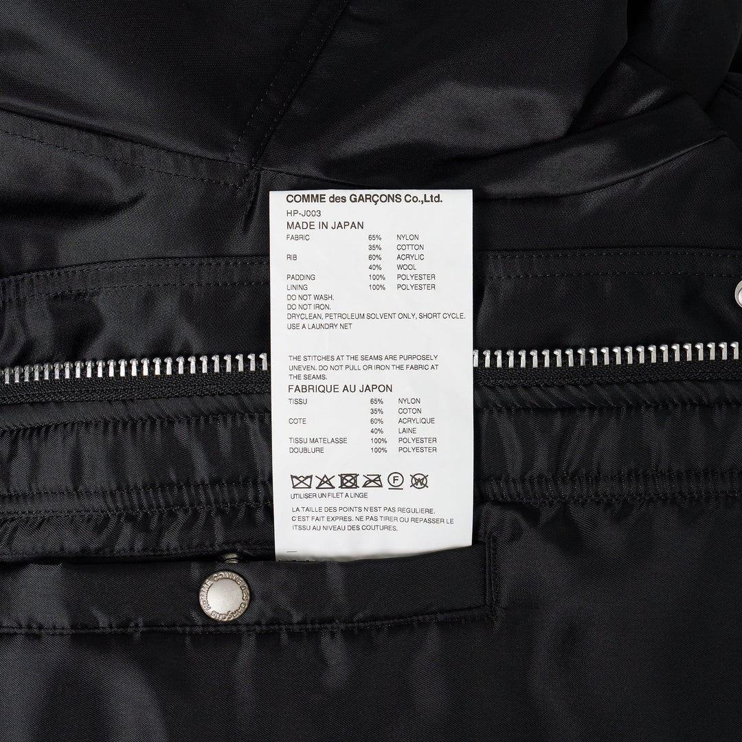 Club21 - COMME des GARCONS HOMME - Cotton Nylon Double Twill Blouson - BLOUSON - Black