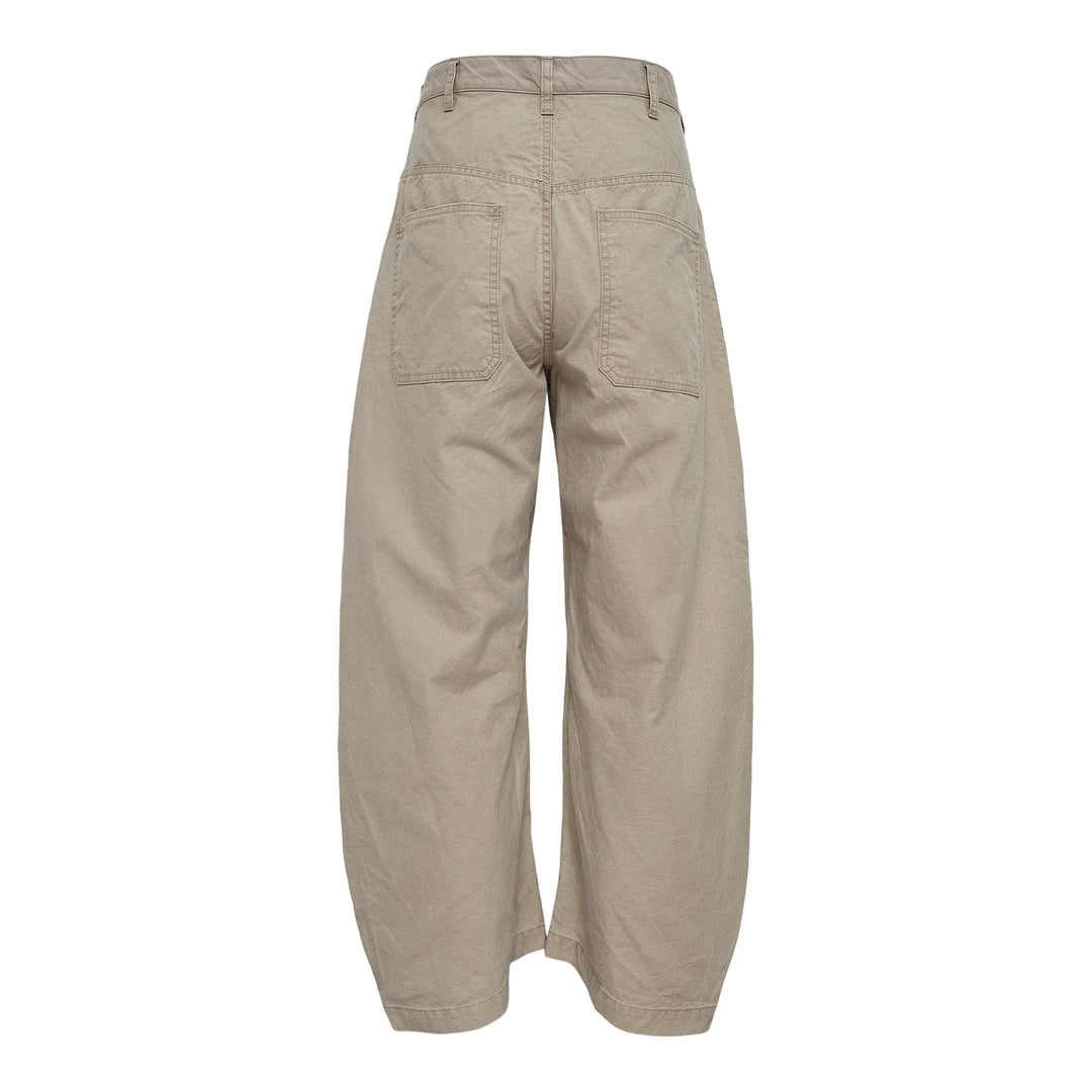 Club21 - COMME des GARCONS HOMME - Cotton Oxford Garment Treated Pants - PANTS - Beige