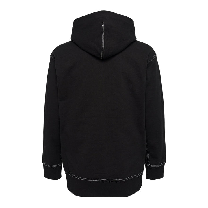 Club21 - COMME des GARCONS HOMME - Cotton Terry Cloth Garment Dye Sweater - SWEATERS - Black