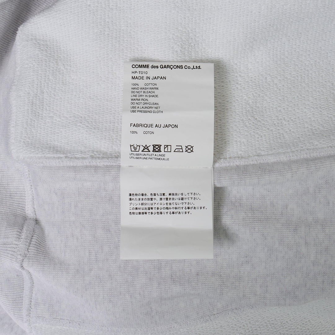 Club21 - COMME des GARCONS HOMME - Cotton Tight Tension Terry T-Shirt - TEES - Light Grey