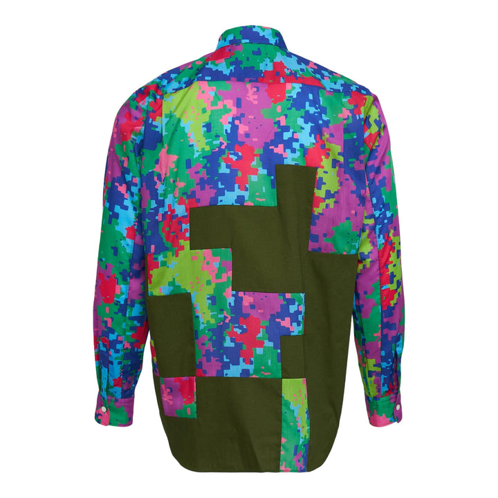 Club21 - COMME des GARCONS HOMME PLUS - Camo Pattern Print Long Sleeve Shirt - SHIRTS - Multi