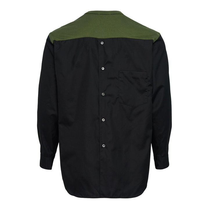 Club21 - COMME des GARCONS HOMME PLUS - Cotton Broad X Cotton Jersey Shirt - SHIRTS - Multi