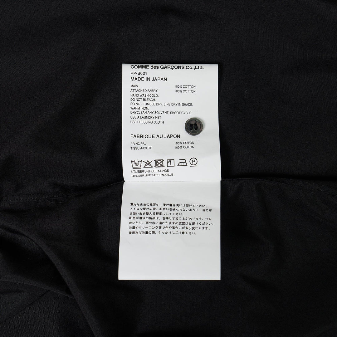 Club21 - COMME des GARCONS HOMME PLUS - Cotton Broad X Cotton Jersey Shirt - SHIRTS - Multi
