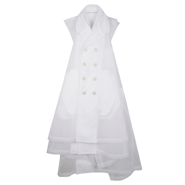 COMME_des_GARCONS_HOMME_PLUS_Nylon_Tulle_Long_Jacket_White