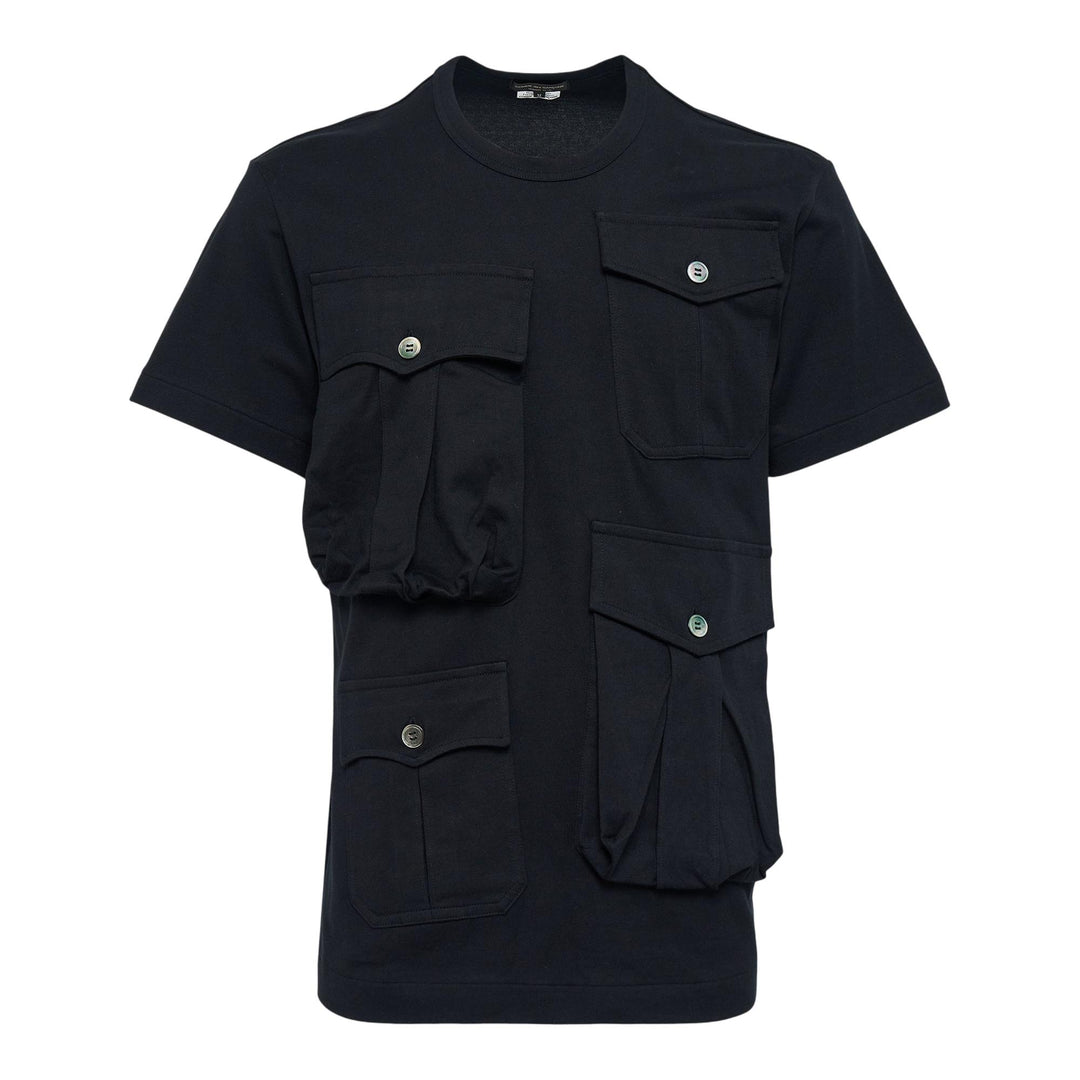 Club21 - COMME des GARCONS HOMME PLUS - Pocket T-Shirt - TEES - Black