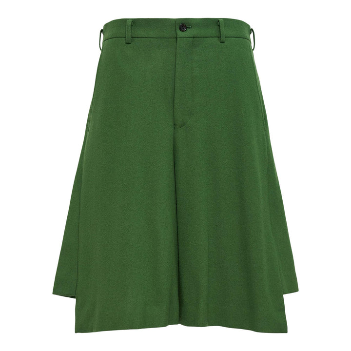 Club21 - COMME des GARCONS HOMME PLUS - Wool Flannel Pants - SHORTS - Olive