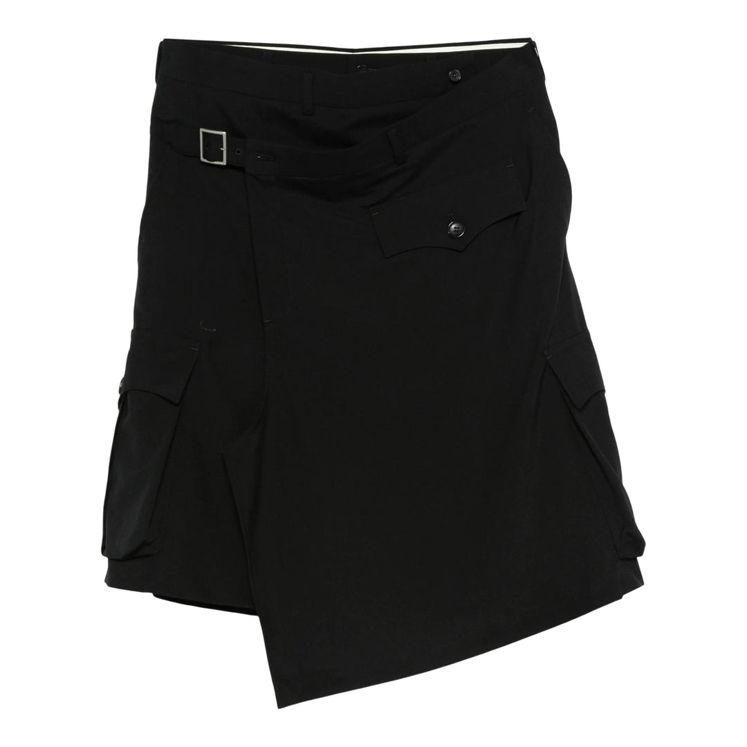 Club21 - COMME des GARCONS HOMME PLUS - Wool Tropical Medium Pants - SHORTS - Black