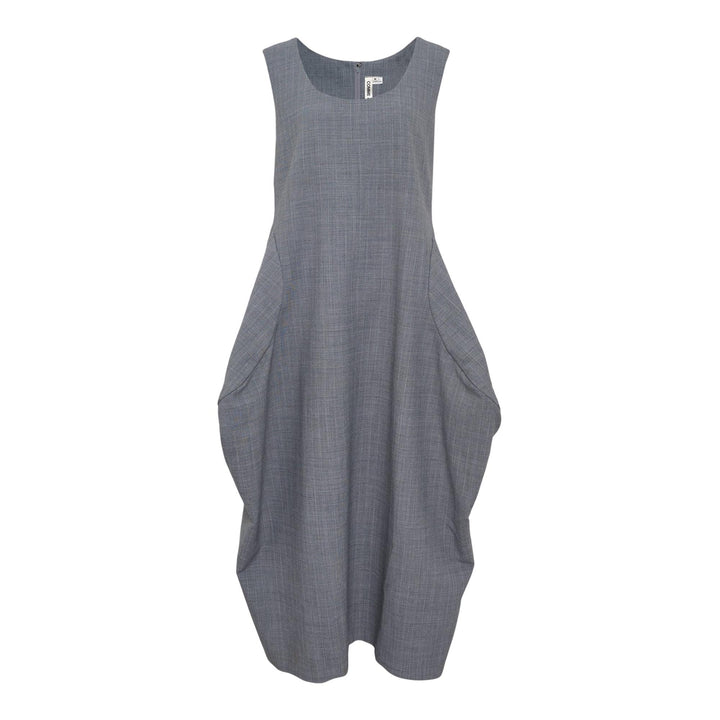 Club21 - COMME des GARCONS - Medium Stripes Dress - WOVEN DRESSES - Grey